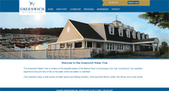 Desktop Screenshot of greenwichwaterclub.com